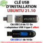 Clé USB d'installation Ubuntu 21.10 (Impish Indri)