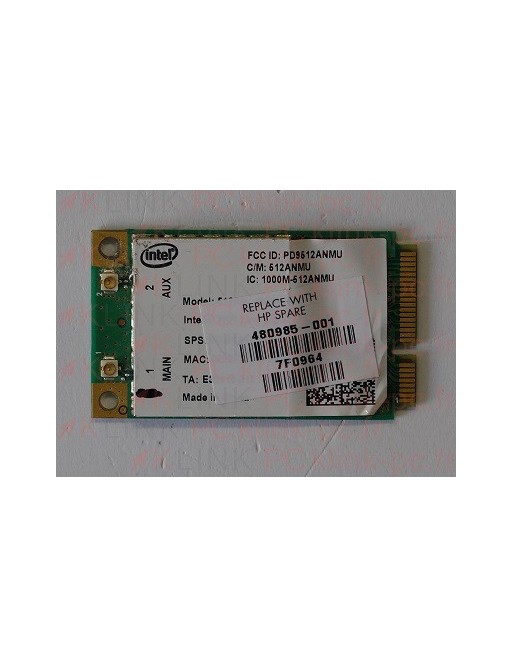 Carte Wifi HP 480985-001 (512ANMMW)