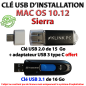 Clé USB installation Mac OS 10.12 Sierra