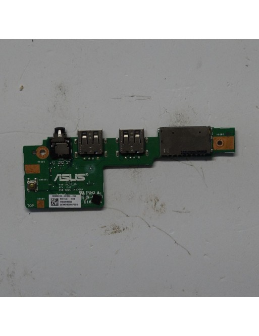 Carte USB, SD et Jack pour ASUS R415U - 60NB0C10-IO1020-200