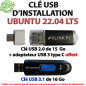 Clé USB d'installation Ubuntu 22.04 LTS