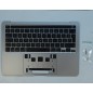 Coque supérieure + clavier AZERTY + Touchbar + Batterie  MACBOOK PRO A2289 Original avec batterie & vis gris sideral