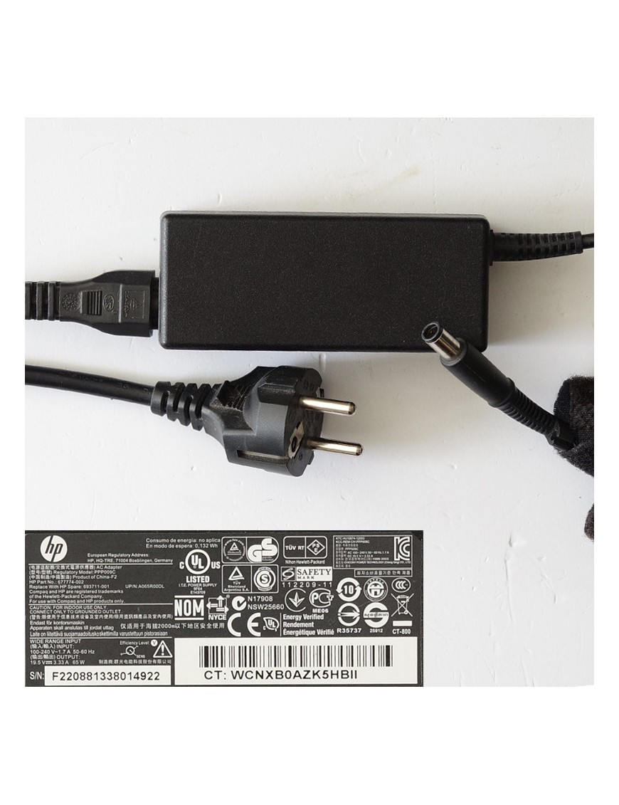 Alimentation PC portable HP PPP009C