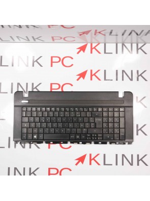 Plasturgie bouton d'allumage + Clavier Azerty Packard Bell - 13N0-A8A0301