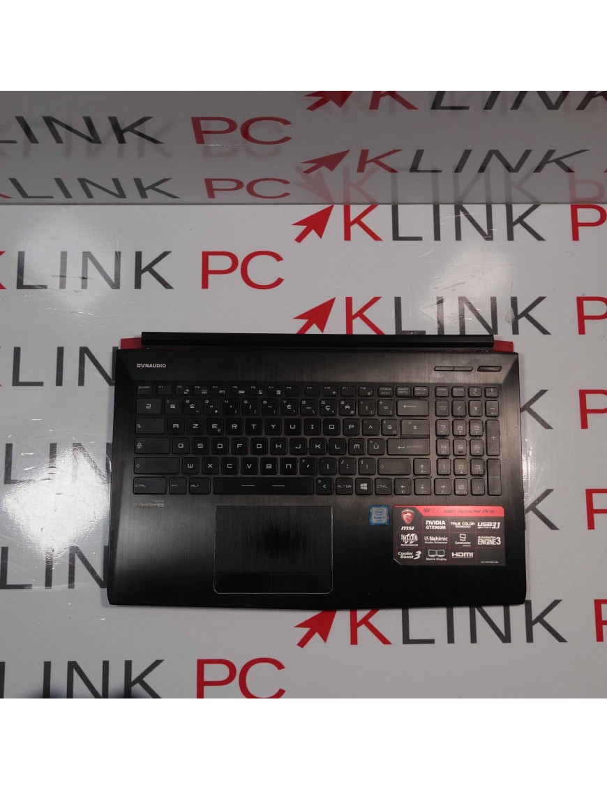 Clavier + Plasturgie MSI GE62 - PlasturMSIGE62