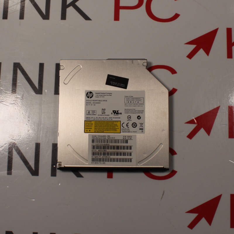 Lecteur Graveur Dvd Sata PC portable HP DS-8A9SH