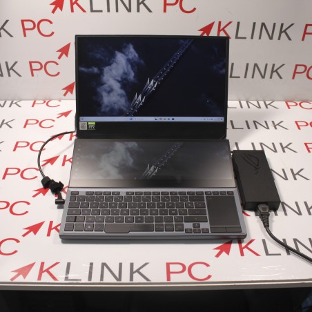 Asus ROG Zephyrus Duo 15 (GX550), I7-10875H, RTX 2070 Super, 32Go Ram, 1 to SSD NVMe