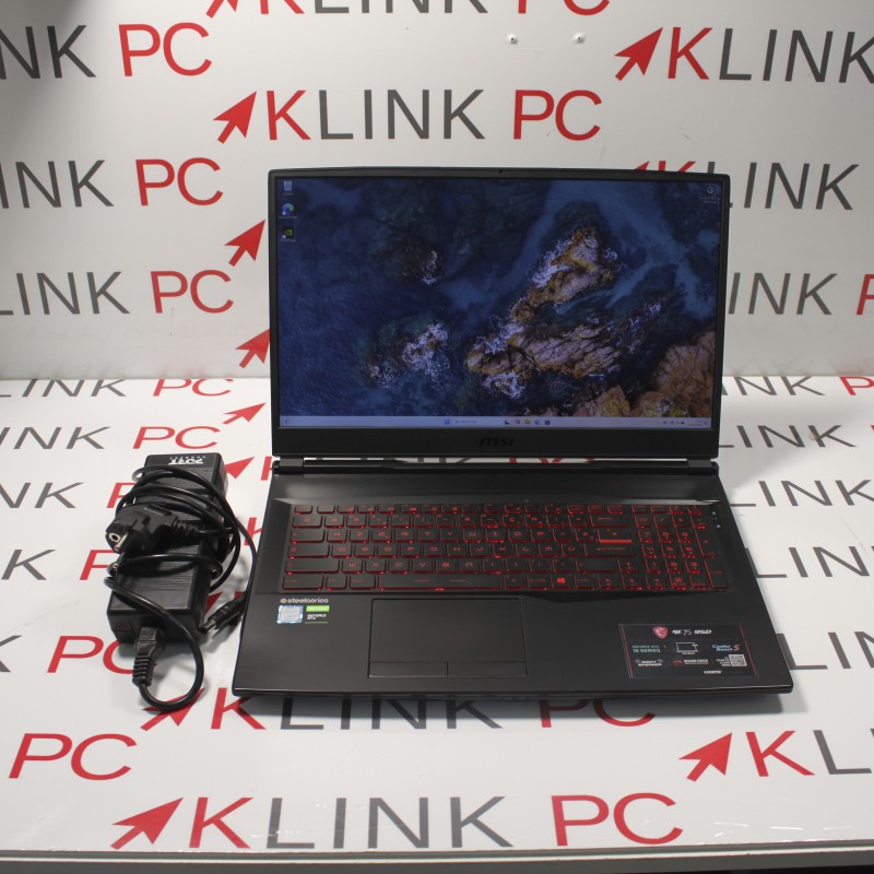 MSI MS17E5, I7-9750H, GTX 1660Ti, 16 Go Ram, 512 SSD NVMe MSI MS17E5, I7-9750H, GTX 1660Ti, 16 Go Ram, 512 SSD NVMe
