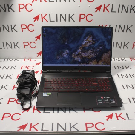 MSI MS17E5, I7-9750H, GTX 1660Ti, 16 Go Ram, 512 SSD NVMe