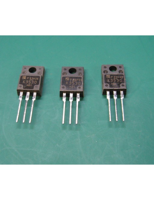 3 X Transistor 2SK3530 Mosfet TO220