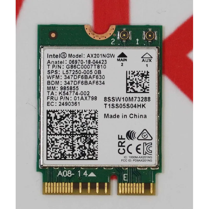 Carte wifi pour Asus ROG Strix AX201GW g86C0007T810