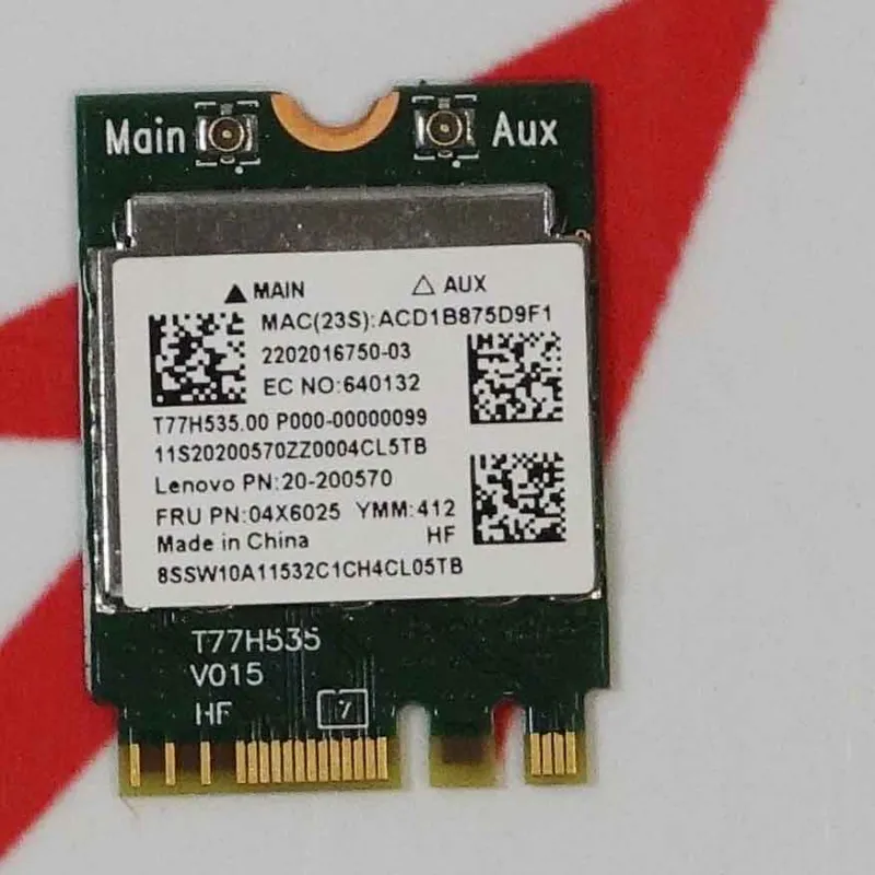 Carte wifi pour Lenovo B40-45 20-200570